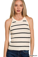 Brighton Stripe Sweater Tank
