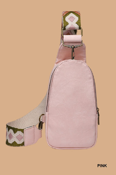 The Hudson Vegan Leather Sling Bag