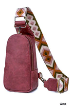 The Hudson Vegan Leather Sling Bag
