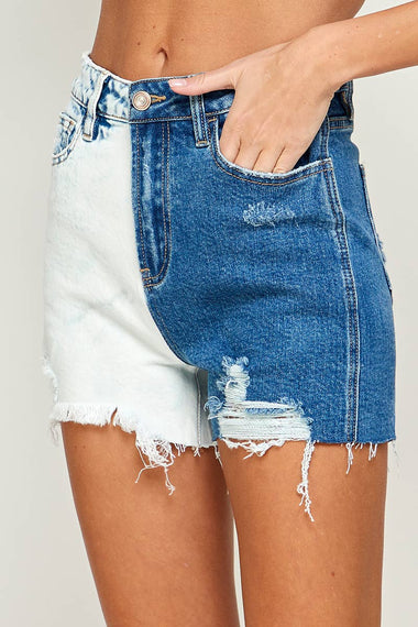 Woodstock Contrast Washed Shorts