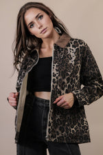 Lennox Cheetah Barn Jacket