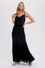 Empress Silk Cowl Neck Cami