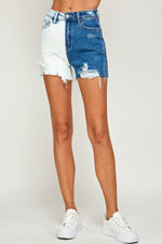 Woodstock Contrast Washed Shorts