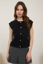 Gilded Grove Vest