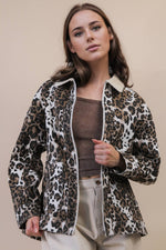 Lennox Cheetah Barn Jacket