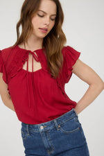 Rosalie Keyhole Tie Top