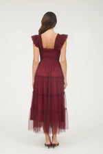 Dahlia Dot Midi Dress