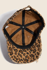 Leopard Print Baseball Cap