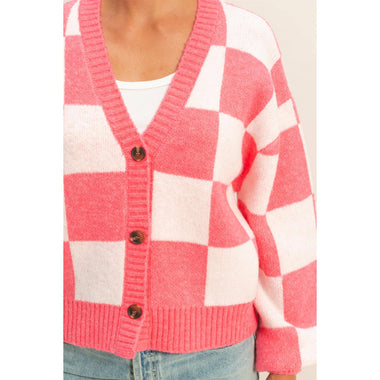Briar Check Cardigan