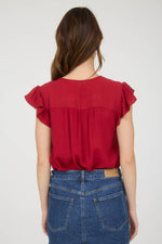 Rosalie Keyhole Tie Top