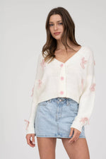 Esme Bow Cardigan
