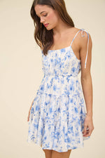 Isla Tie-Back Mini Dress