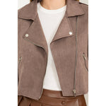 Blaze Faux Suede Jacket