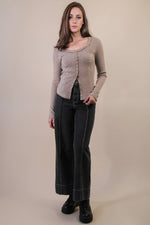 Soft Edge Knit Top