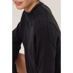 Enchant High Neck Reverse Seam Sweater