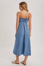 Ella Button Down Denim Dress
