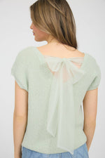 Sloane Tie-Back Sweater