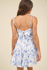 Isla Tie-Back Mini Dress