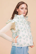 Meadow Belle Ruffle Sleeve Vest