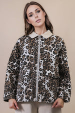 Lennox Cheetah Barn Jacket