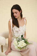 Floral Lace Corset Top