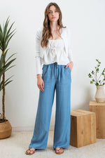 Grove Chambray Drawstring Pant