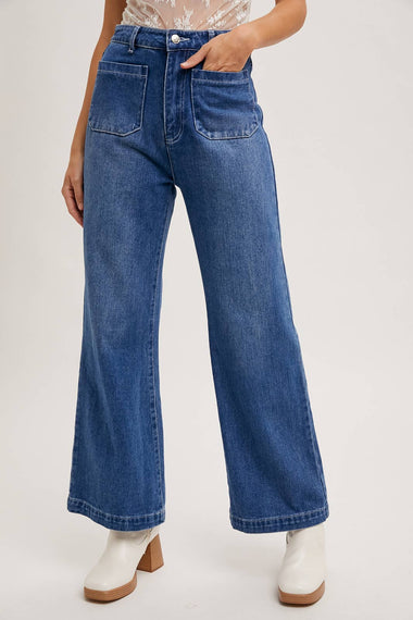 Ashland Wide Leg Denim Pant