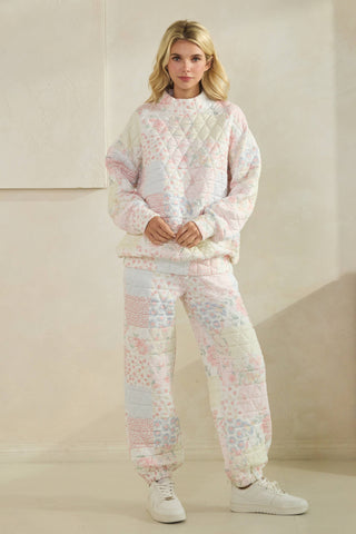 Meadowline Quilted Mock Neck