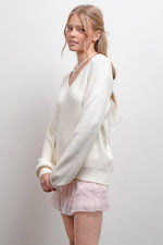 Scarlett Bow Knit Sweater