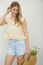 Ivy Lane Ruffle Blouse