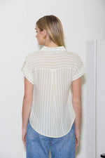 Amie Stripe Button Down