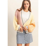 Montrose Oversized Color Block Cardigan