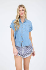 Sable Chambray Shirt