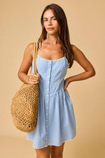 Porch Swing Gingham Dress