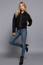 Bordeaux Teddy Jacket