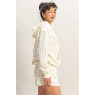 Street Floral French Terry Hoodie