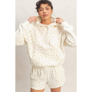 Street Floral French Terry Hoodie