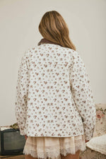 Pressed Flowers Corduroy Jacket *Pre-sale