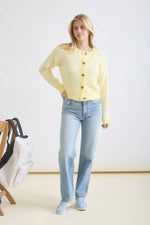 Parlor Stripe Knit Cardigan