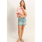 Soft Season Button-Up Tee