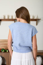 Petal Porch Button Knit Cardigan