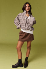 Woodland Check Sweater