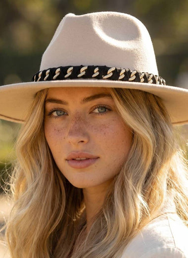 Luxe Chain Fedora