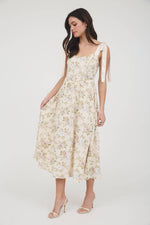 Wildflower Whimsy Midi Dress
