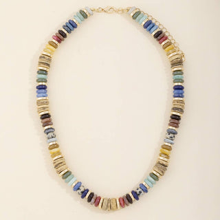 Sunset Trail Disc Bead Necklace