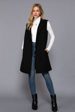 Brienne Sleeveless Notched Collar Vest