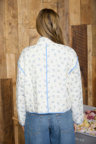 Secret Path Quilted Puffer Jacket