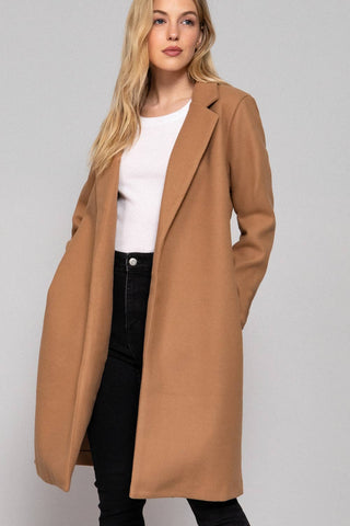 Bristol Open Front  Long Coat