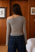 Hazel Stripe Knit Top