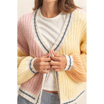 Montrose Oversized Color Block Cardigan